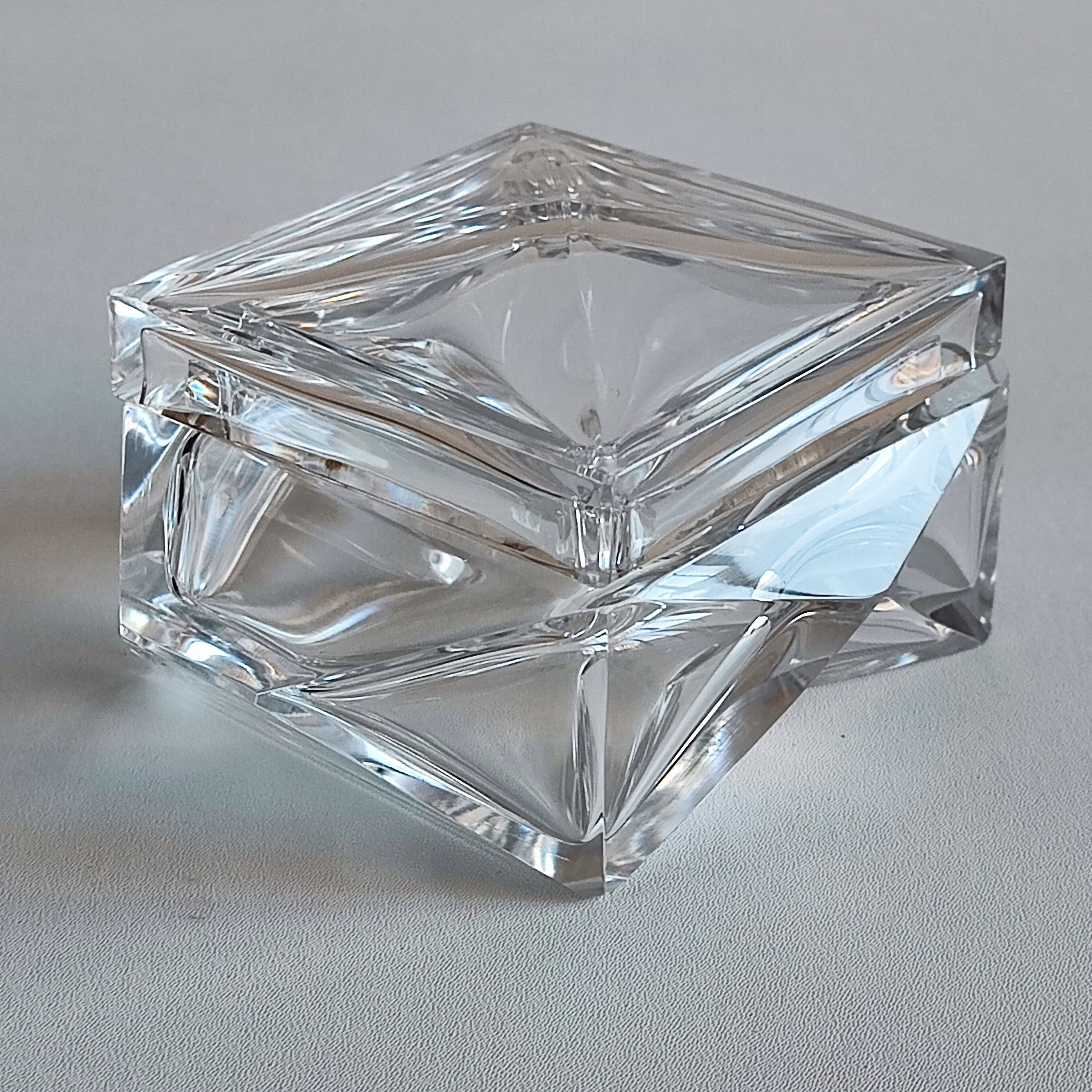 Baccarat crystal box