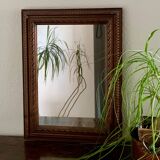 Wooden mirror