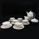 Joanna coffee set, modernism, porcelain, Poland, 1970s