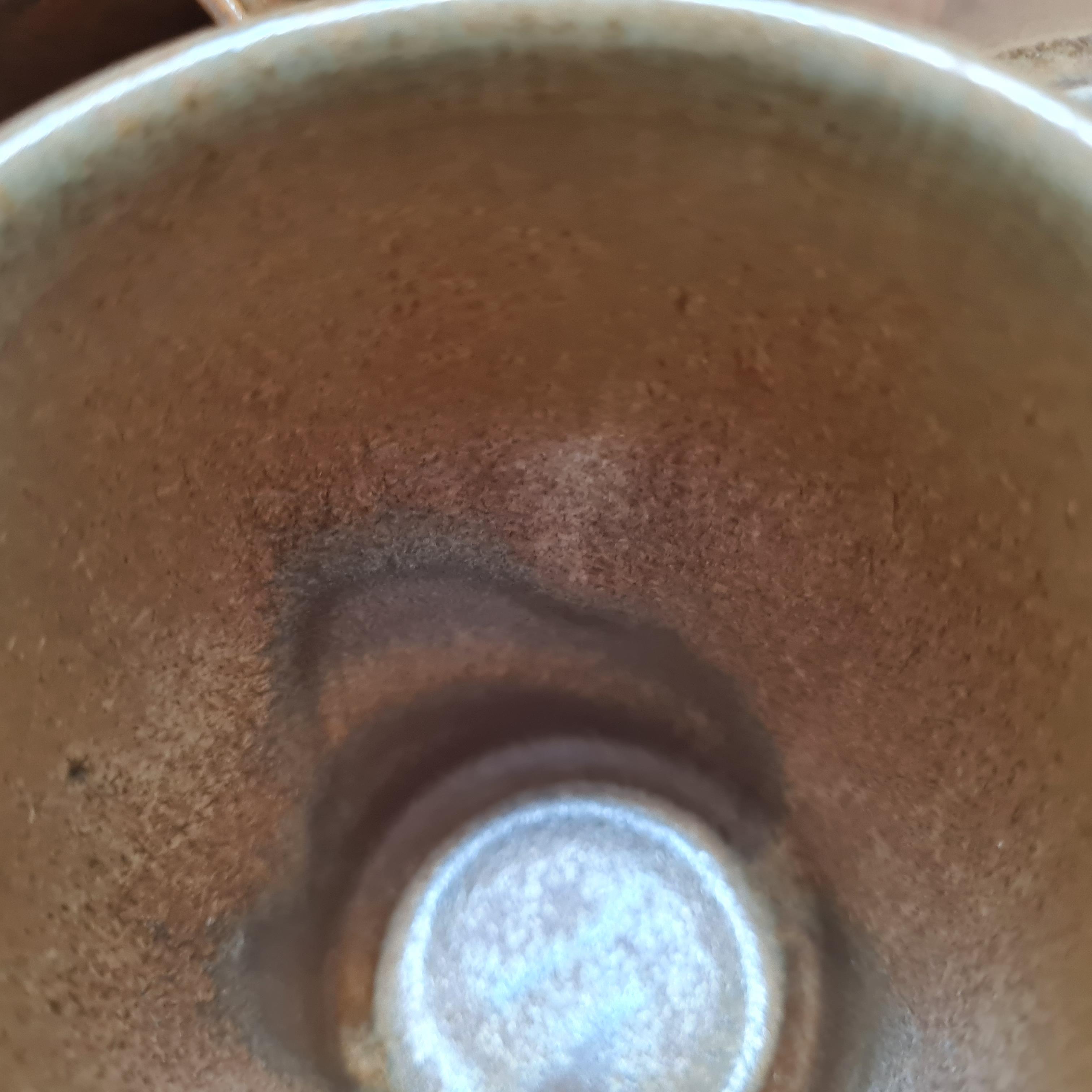 Set of 5 cups in Digoin sandstone