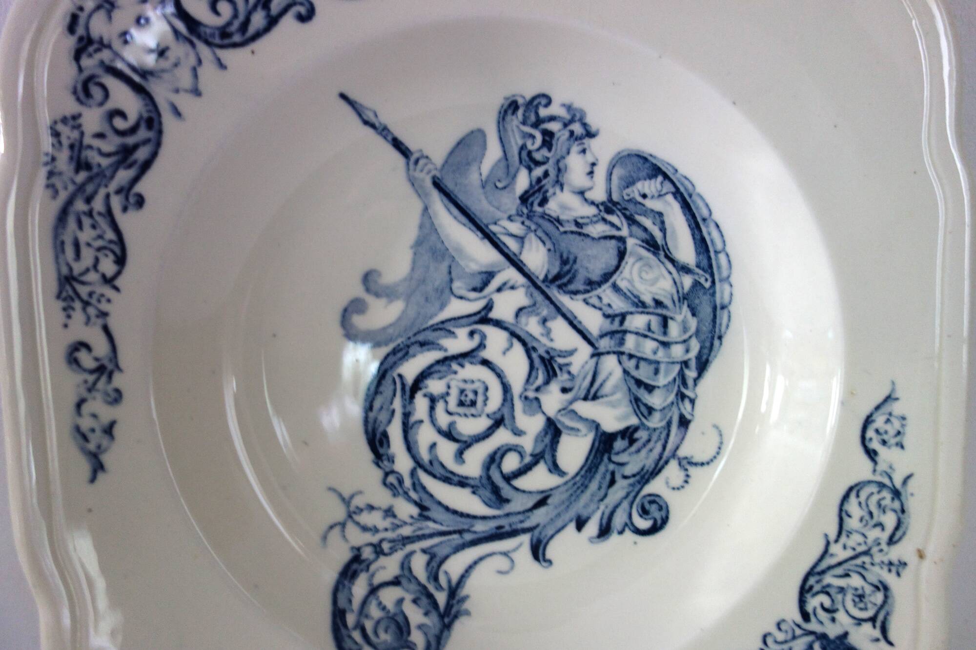 11 Terre de Fer Clairefontaine Renaissance 19th Century Plates