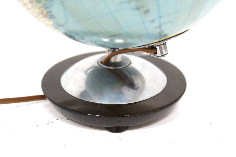 Illuminated globe, Columbus DUO Jordglob, Sweden, 1950