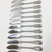 12 fish cutlery, boulenger