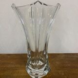 Crystal floral vase