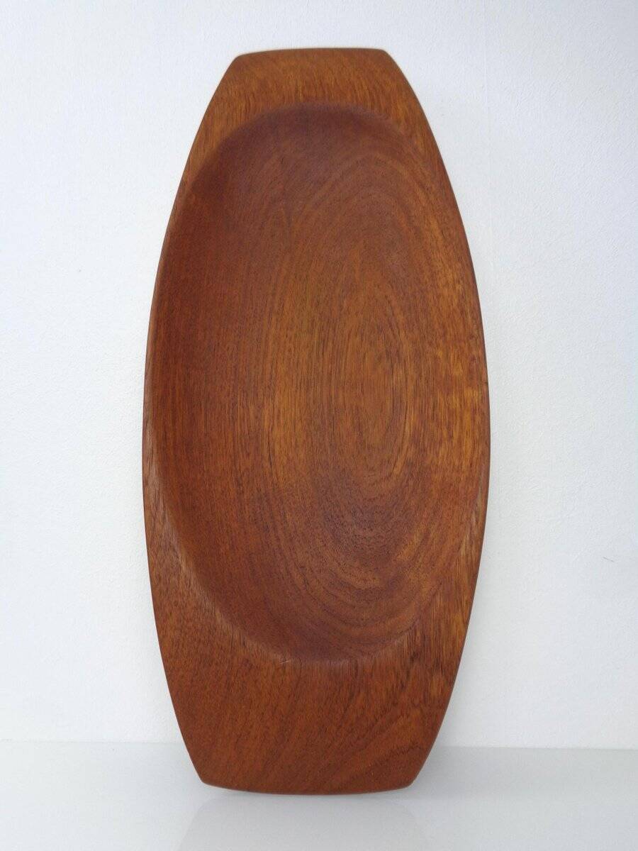 Large Mid-Century Danish Teak Bowl, 1960s