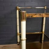 Serving trolley "faux Bamboo"