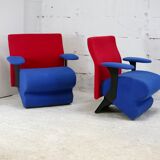 Paire de fauteuils 1995