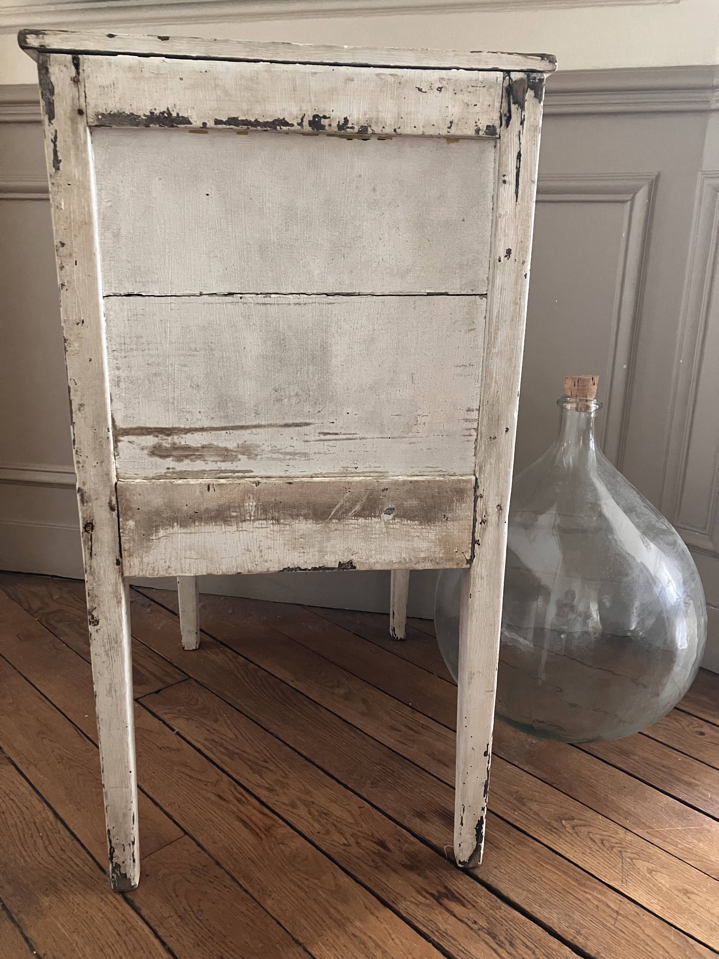 Antique bedside table