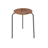 Scandinavian teak stool, Sweden, 1960