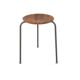 Tabouret scandinave en teck, Suède, 1960