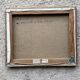 Old canvas, painting signed Mallet