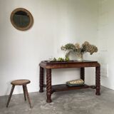 Mahogany console desk 1900