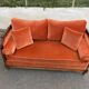 Convertible sofa bed Louis XVI daybed velvet