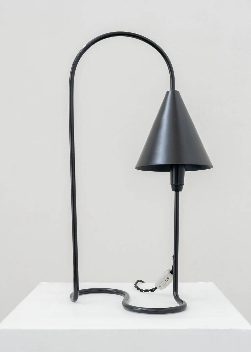 Sculptural vintage table lamp