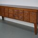 Vintage Dutch Oak Apothecary Sideboard / Filing Cabinet, 1950s