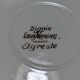 3 old Digoin plates, Agreste Sarreguemines model