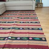 Carpet made by hand in Romania