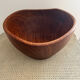 Wooden salad bowl