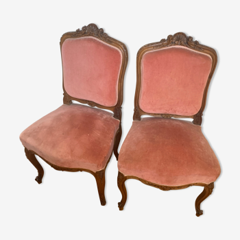 Armchair Chair Pink Velvet