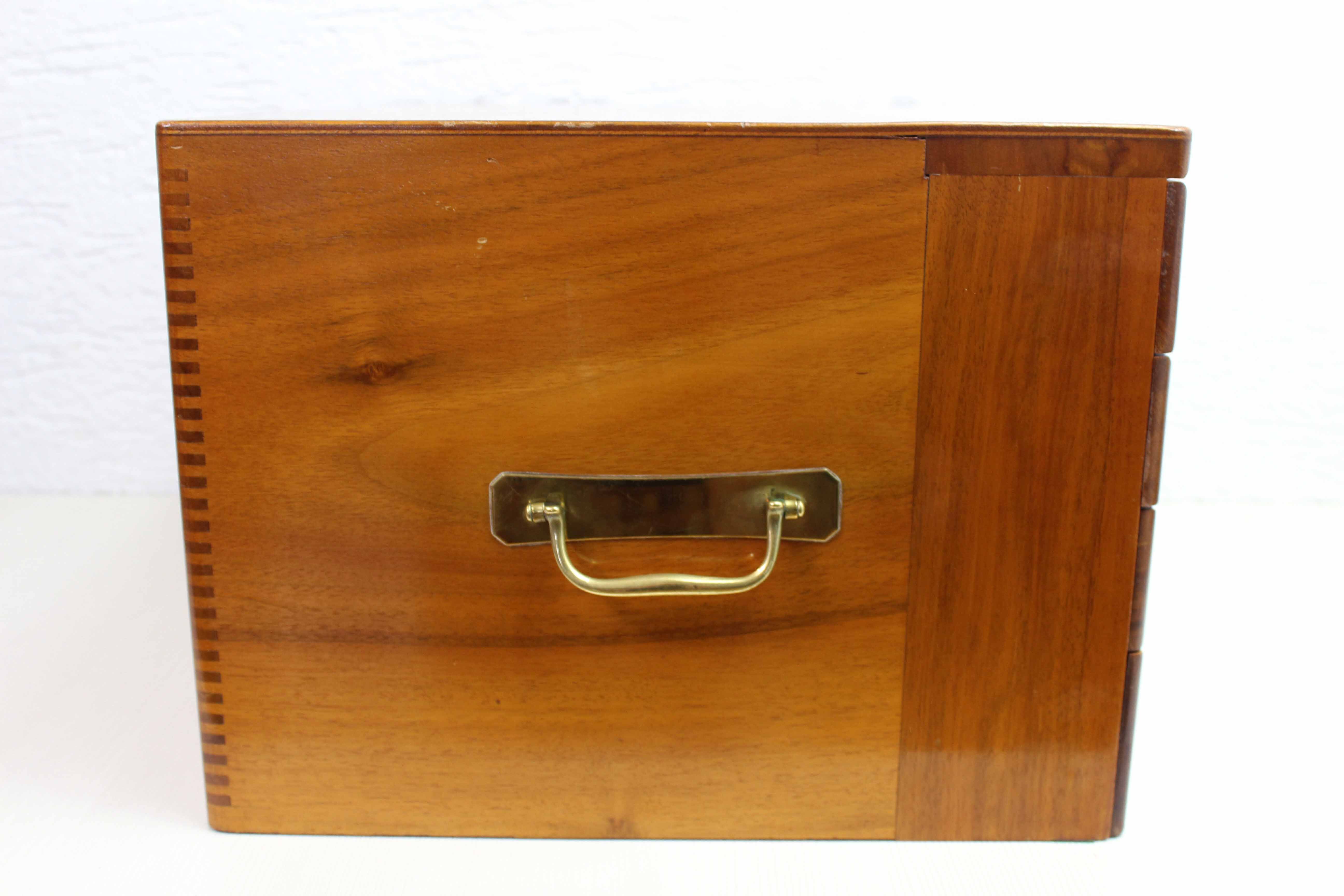 Storage box with drawers