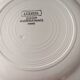Lot de 6 assiettes plates Digoin Sarreguemines