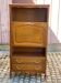 Louis XV Art Nouveau secretary, solid wood, medium satin oak