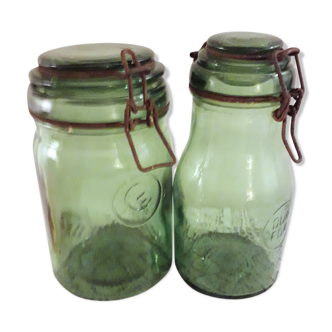 Lot of old jars