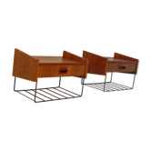 Étageres suspendues vintage scandinave, Suède 1960