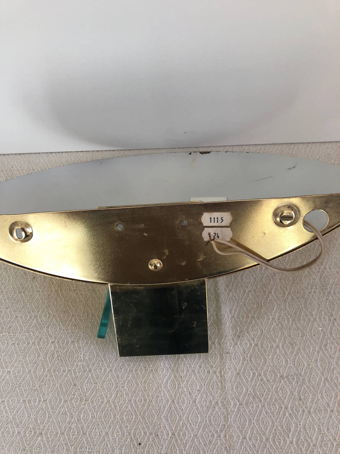 Old golden SCE Normandy wall light