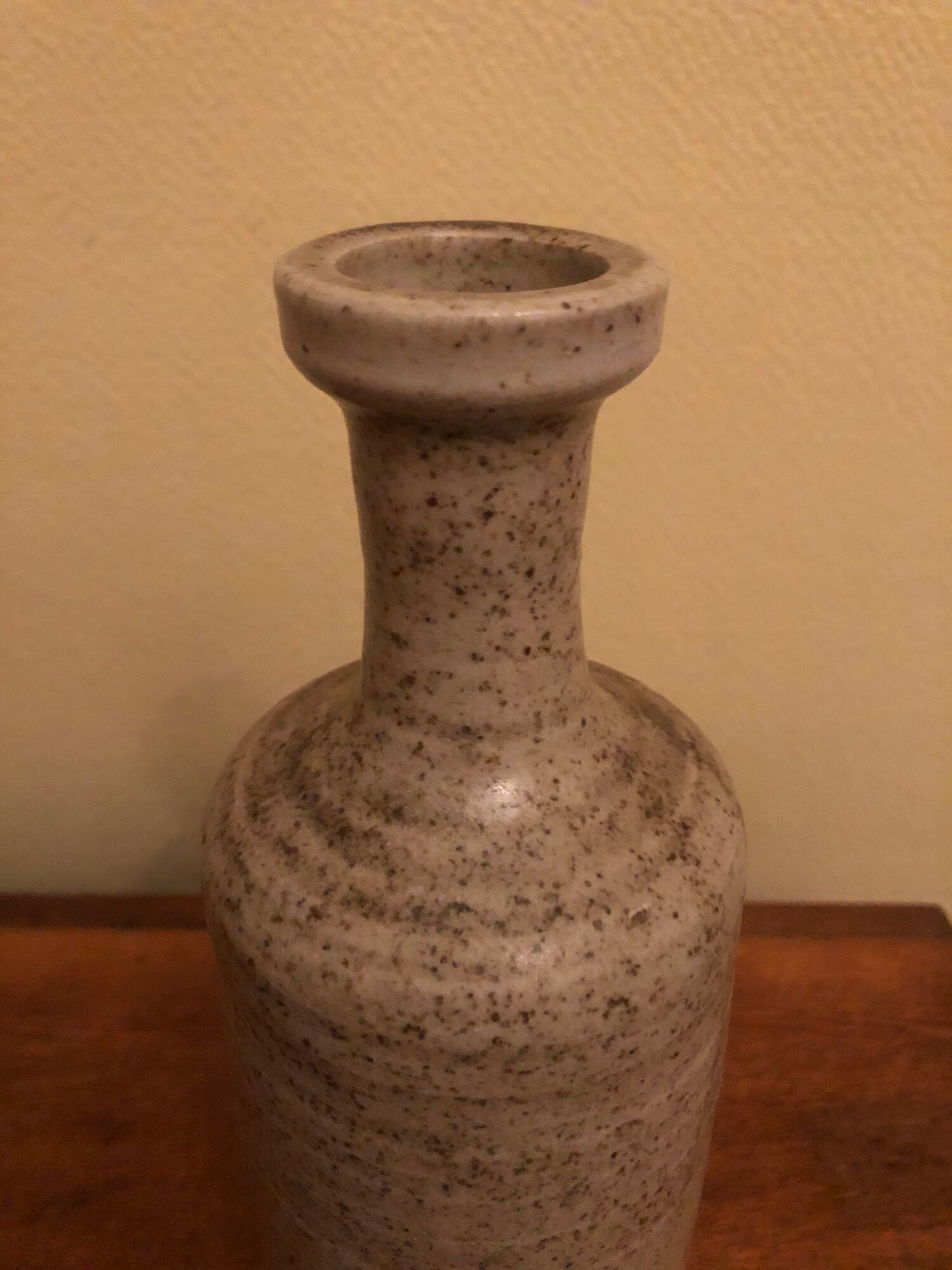 Vase bottle in the 50s enamelled by the 50s by Les Argonautes