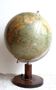 Art Deco Globe Illuminating Glass by Columbus Verlag, Germany Vintage 1930s