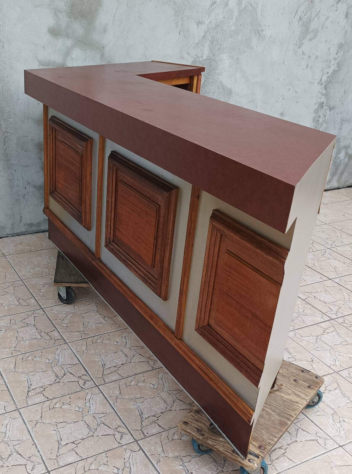 Vintage trade counter bar furniture