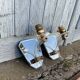 A pair of Venetian Murano wall sconces