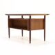 Mid century teak 'Cow Horn' Writing Desk by Tijsseling for Hulmefa 1960s