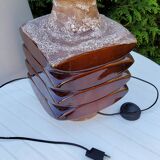 Lamp from the 70s ceramic from vallauris