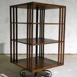 rotating oak library, early 20th century