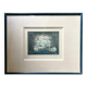 1/8 lithograph framed and signed by the artist oil and mixed media