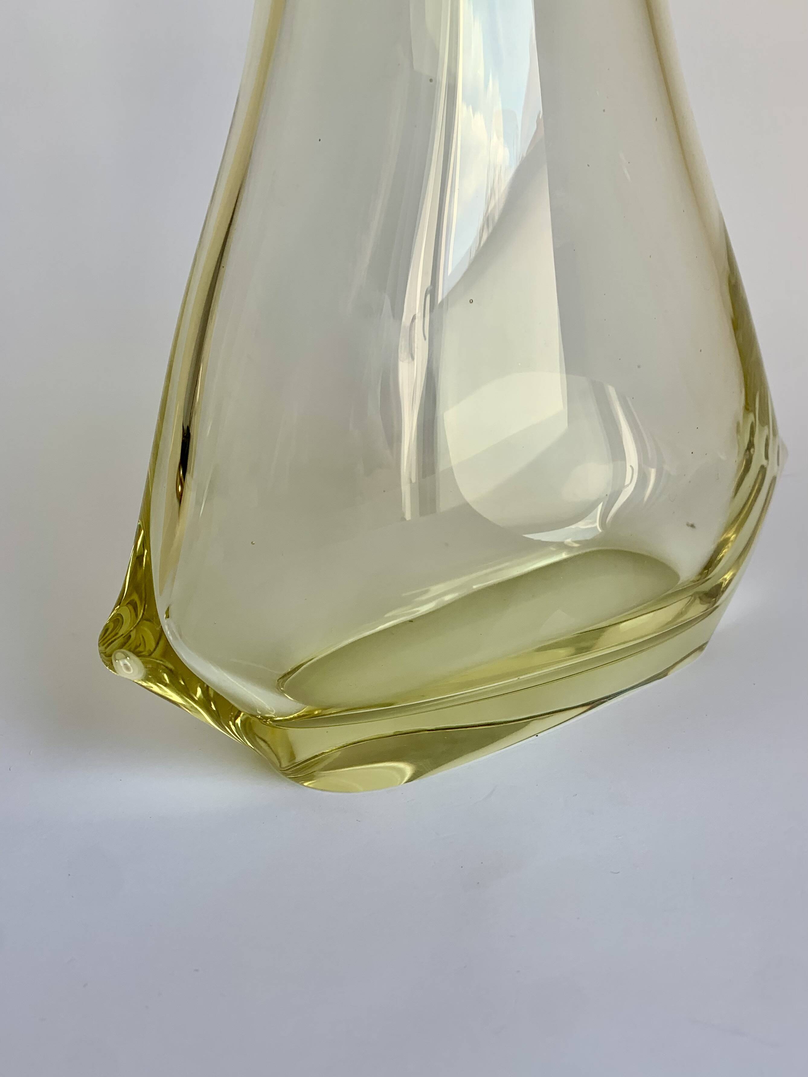 Vase by M. Klinger for Bohemian Glass, Czechoslovakia, 1960s