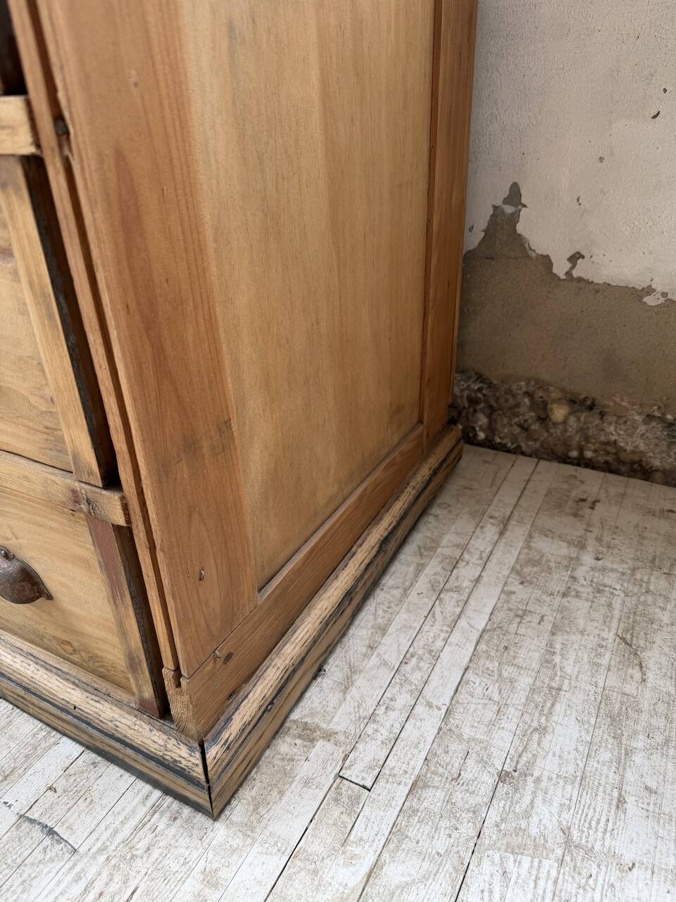 Meuble de métier pin XL années 50