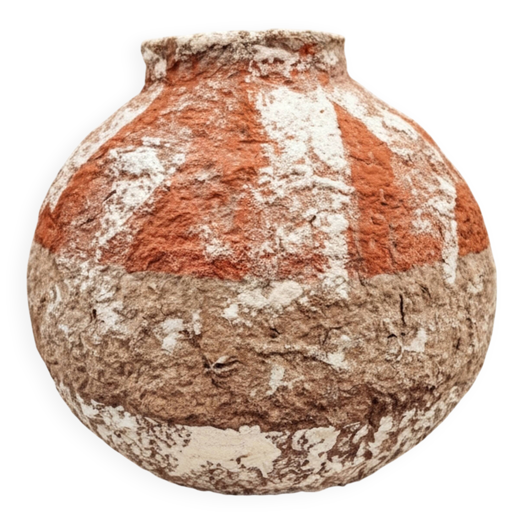 Sculptural vase mineral spirit Boho - Wabi-Sabi