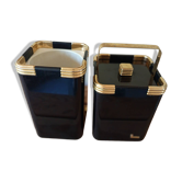 Vintage Bar Set LANCEL Paris – Ice Bucket & Bottle Holder
