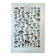 Botanical plate "Mushrooms" - 29x19.5cm