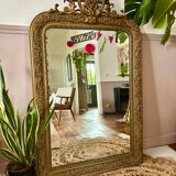Miroir trumeau ancien 124x78