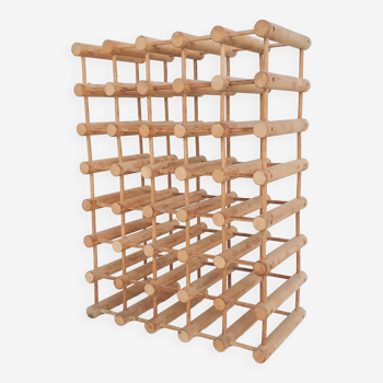 Teak Wine Rack by Richard Nissen for Langaa Denmark, Danish Design 1960s