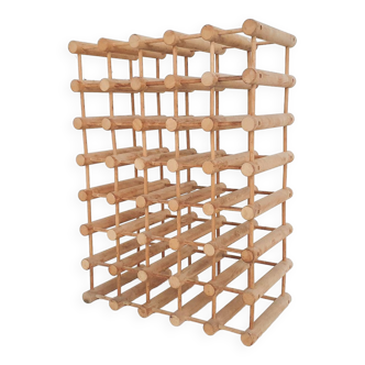 Teak Wine Rack by Richard Nissen for Langaa Denmark, Danish Design 1960s