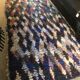 Tapis berbère Boucherouite, pièce unique artisanale