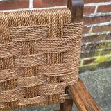 Bauhaus rope chair easy chair Erich Dieckmann style