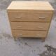 60 year oak chest of drawers