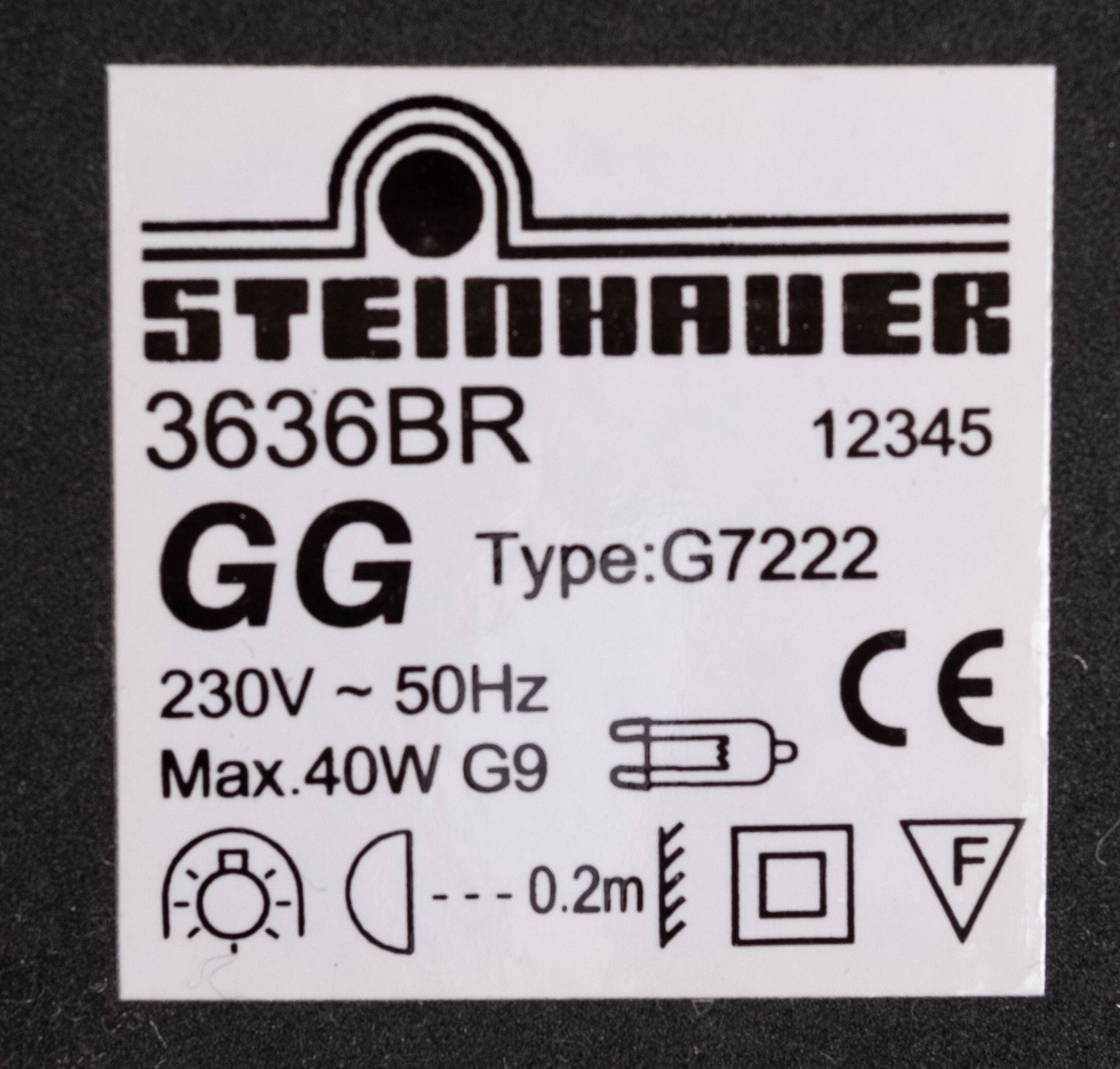 Steinhauer Bronze color floor lamp 1980s Germany