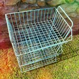 Vintage metal shelf